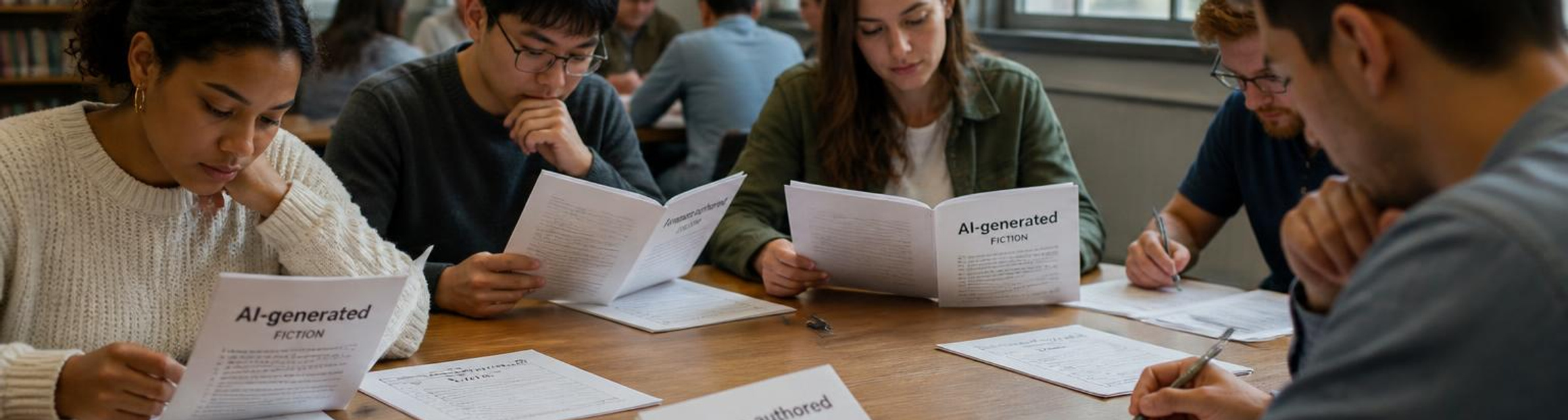 Study finds readers rate AI-generated stories higher than human-written fiction, struggle to distinguish between them