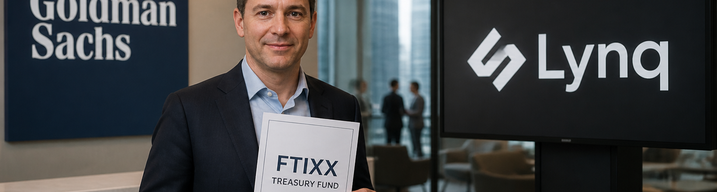Goldman Sachs brings $100 billion Treasury fund to crypto settlement network Lynq