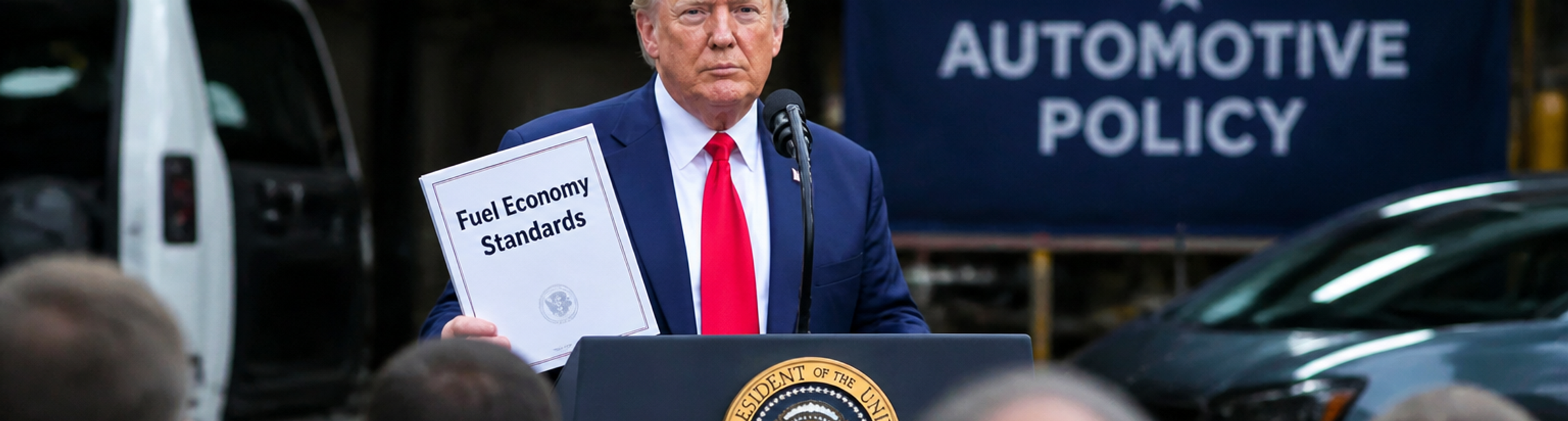 Trump announces rollback of Biden-era fuel economy standards