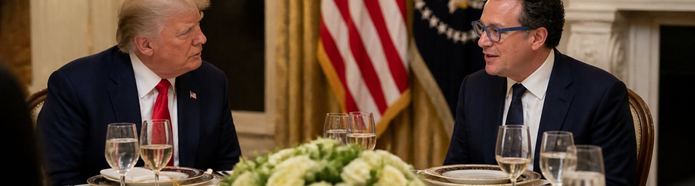 Trump hosts private White House dinner with Anthropic CEO Dario Amodei