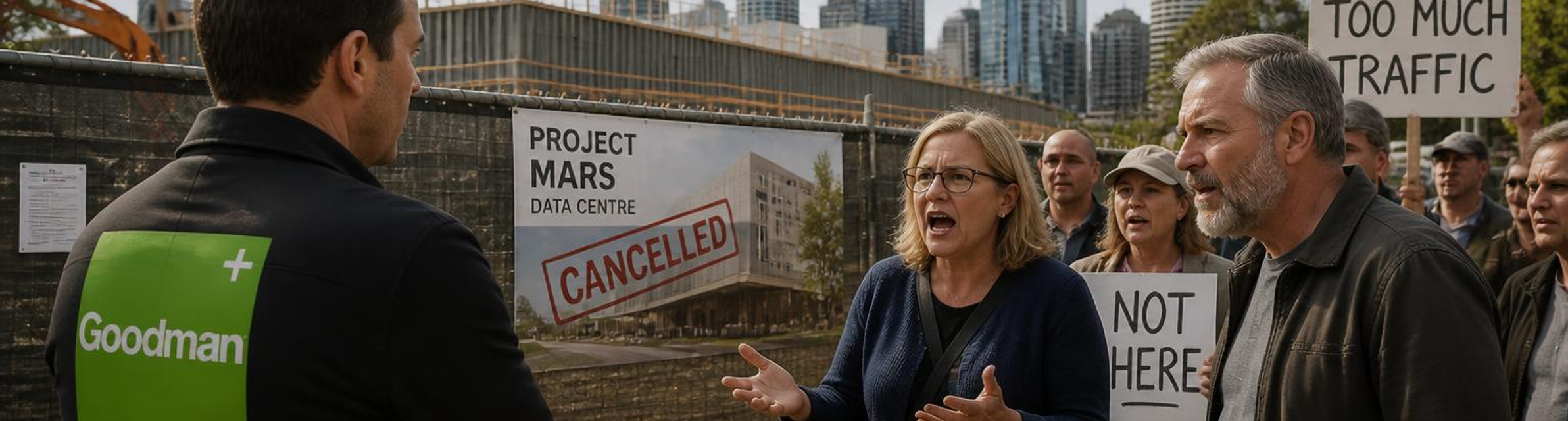 Goodman Group cancels Sydney data center Project Mars after community backlash