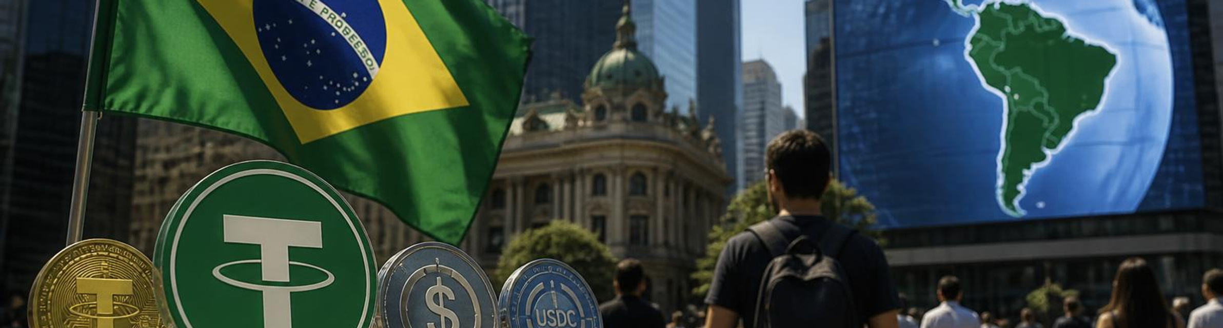 Latin America becomes global stablecoin hub as Brazil tops crypto adoption index