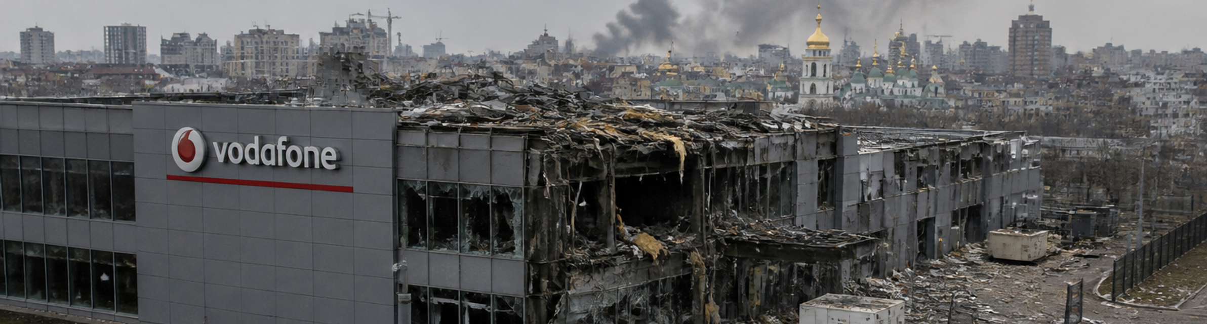 Russian strikes damage Kyiv data center, kill four across Ukraine