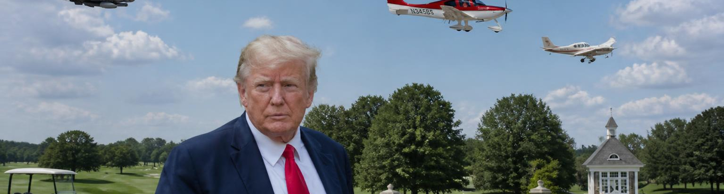 NORAD F-16s intercept two aircraft violating restricted airspace near Trump's Bedminster golf club