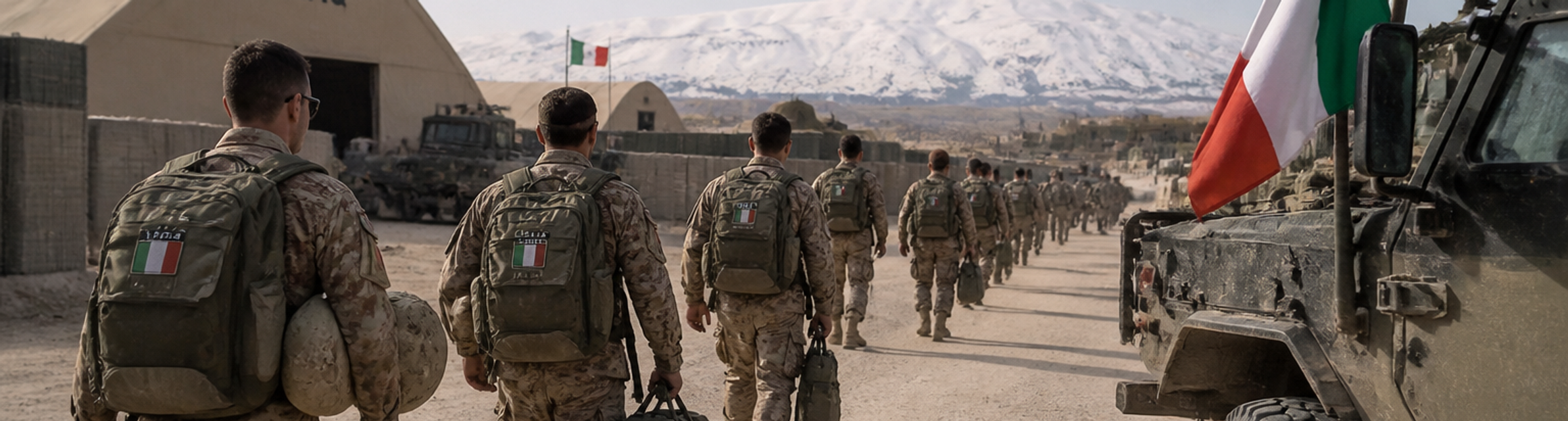 Italy completes troop withdrawal from Iraq after 12 years
