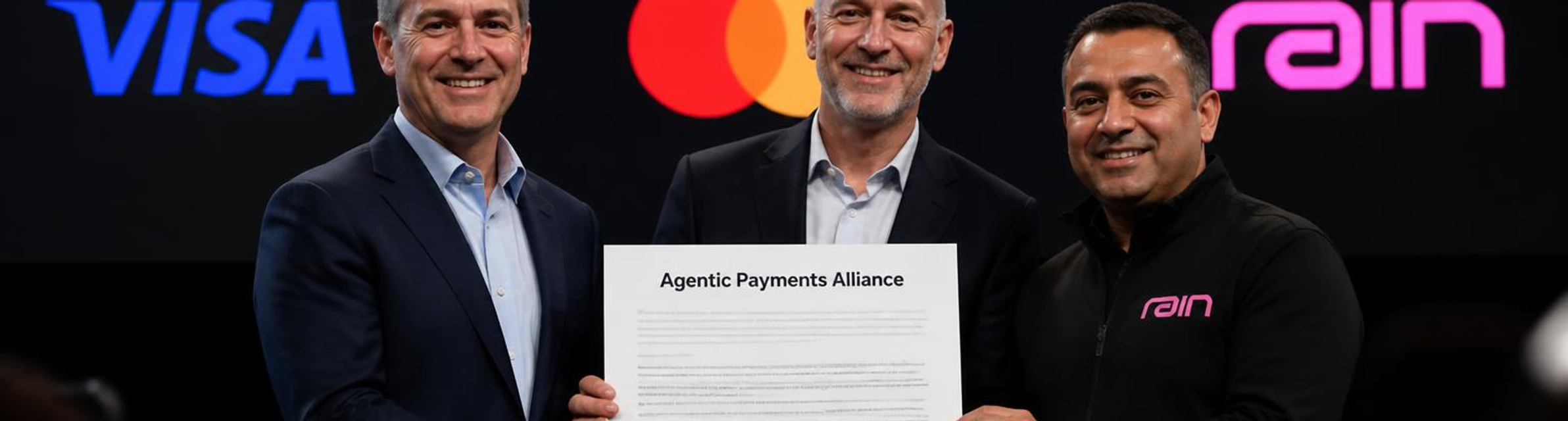 Visa, Mastercard and Rain form Agentic Payments Alliance to standardize AI commerce