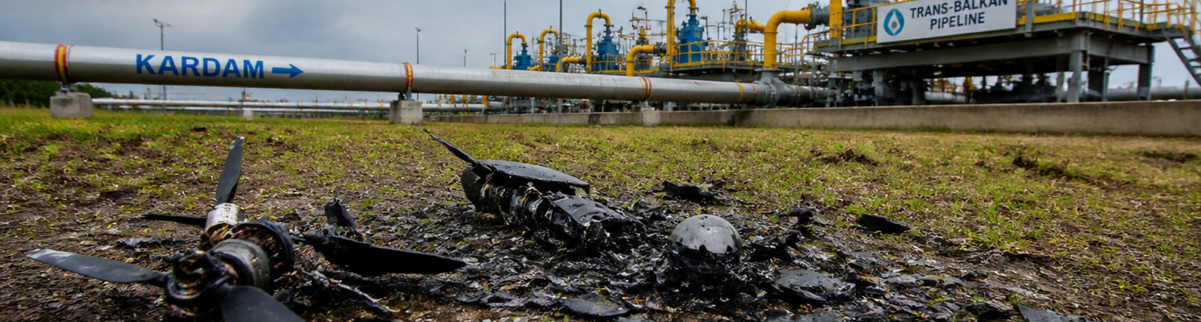 Drone explodes in Bulgaria near Trans-Balkan gas pipeline