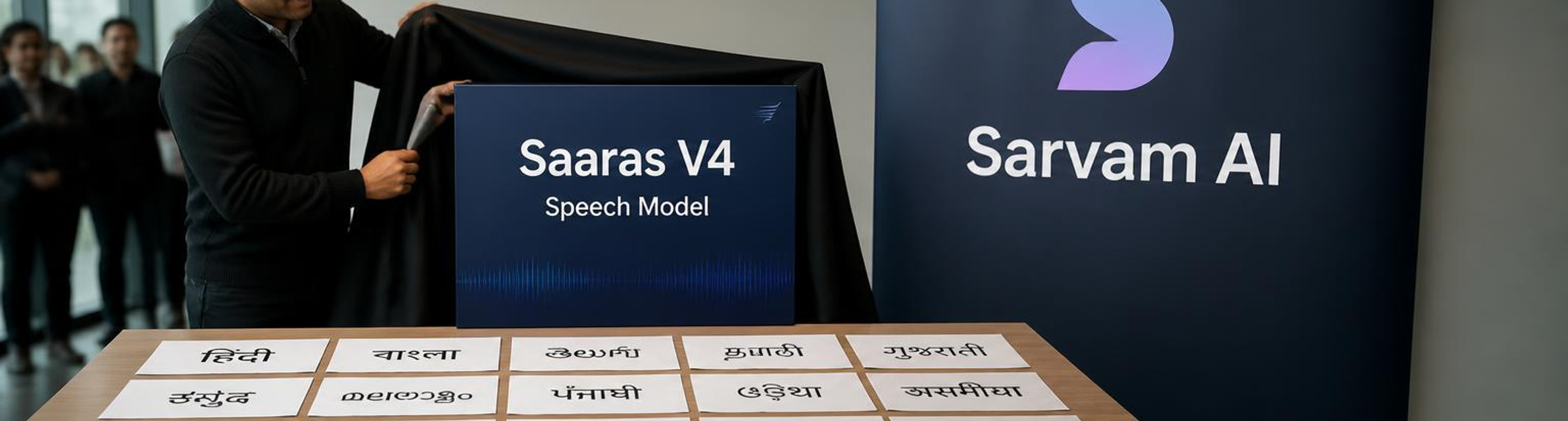 Sarvam AI releases Saaras V4 speech model covering 22 Indian languages