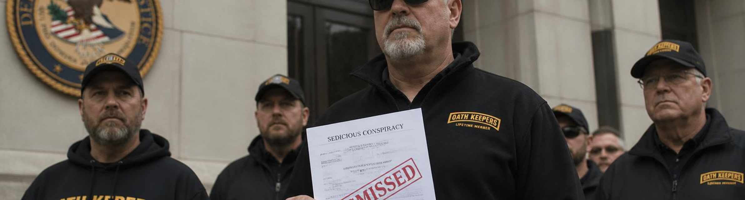 Federal judge dismisses Oath Keepers' January 6 seditious-conspiracy cases