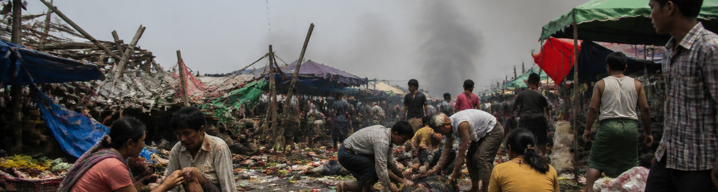 At least 33 killed in Myanmar military airstrike near market in Rakhine state