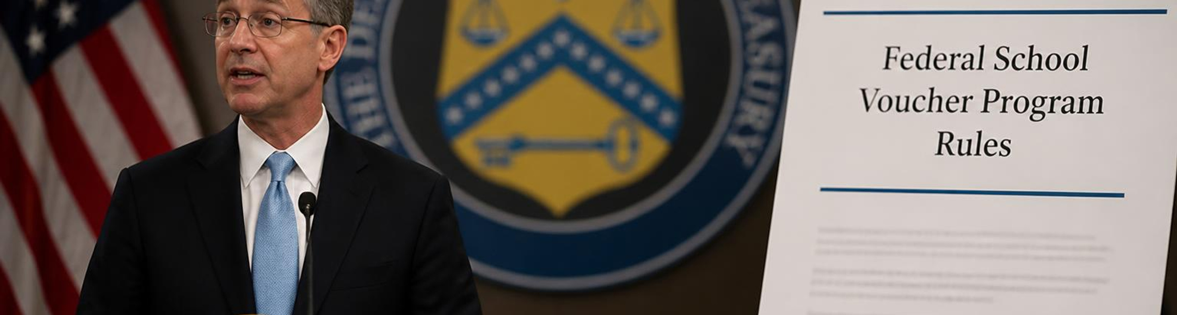 Treasury releases rules for nation's first federal school voucher program