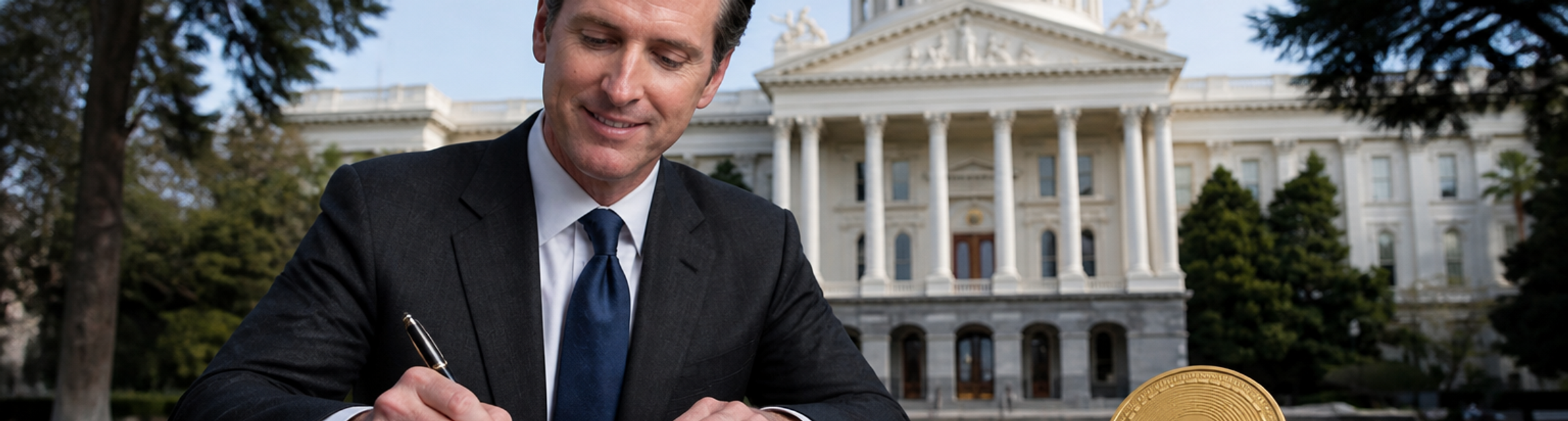 California bans public officials from launching memecoins