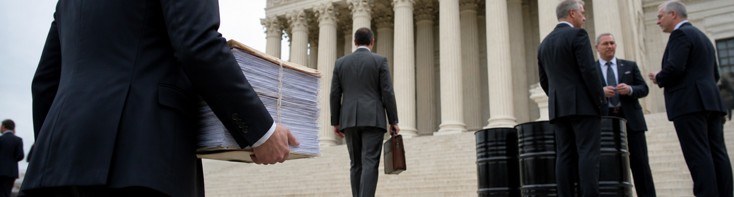 Supreme Court opens new term with climate change case against oil companies