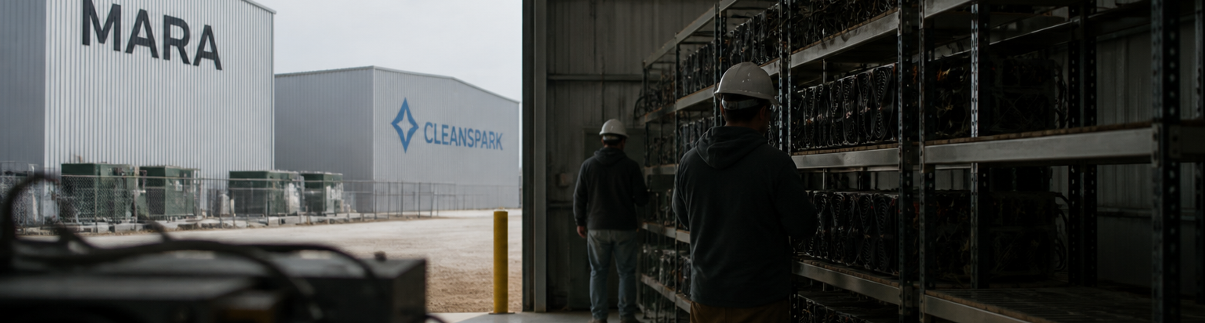 MARA and CleanSpark report combined revenue drop exceeding 27% year-over-year