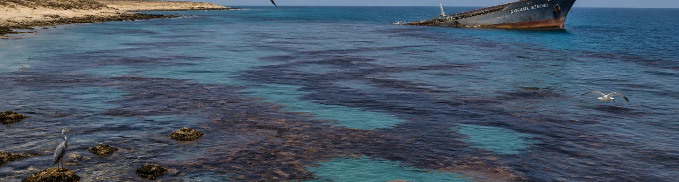 Sanctioned oil tanker Caroline Bezengi sinks further off Oman coast, threatening marine protected area with expanding oil spill