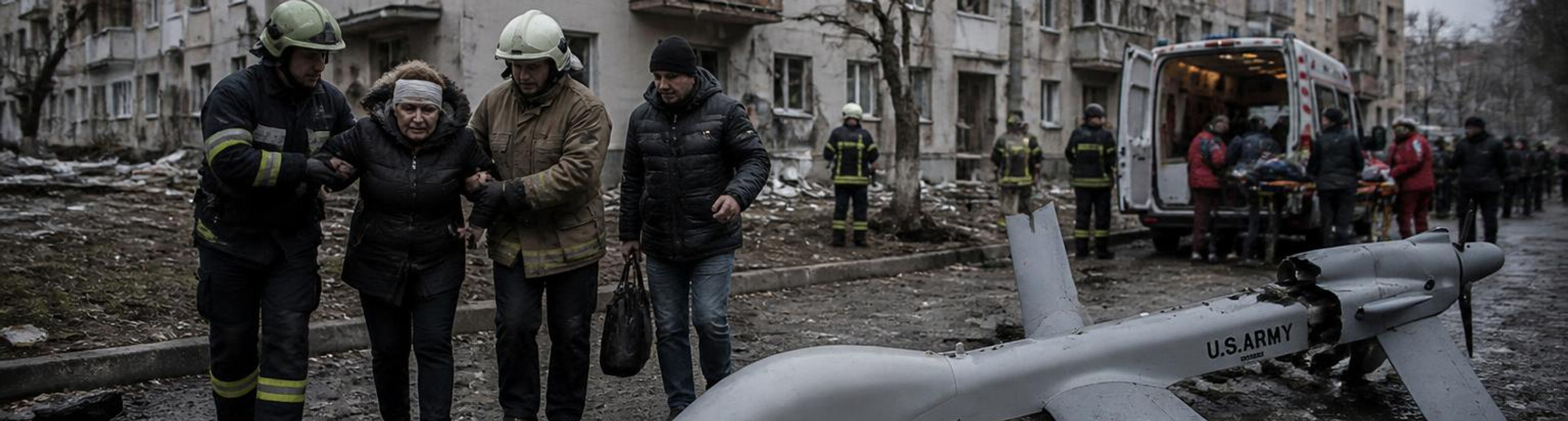 Ukrainian drone strike on Russian city of Belgorod kills at least six, injures dozens