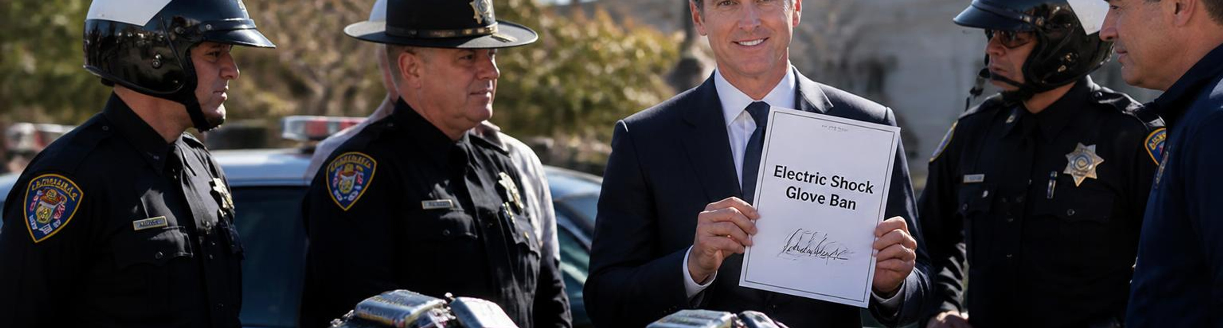 California bans law enforcement use of electric shock gloves