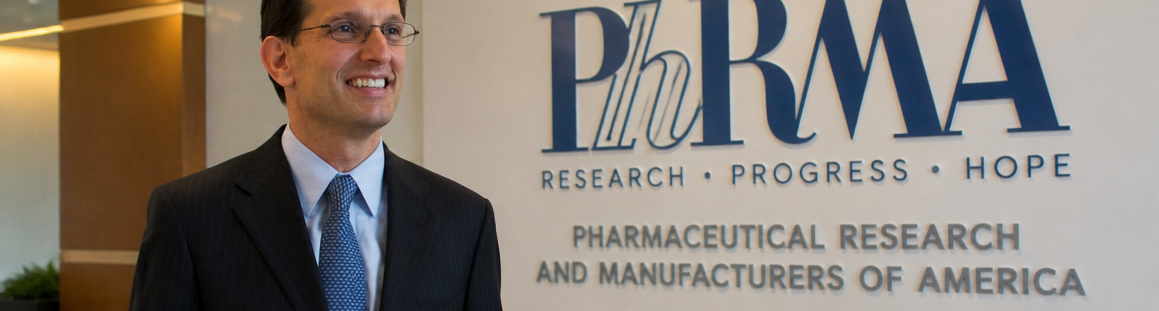 Former House majority leader Eric Cantor named PhRMA president and CEO