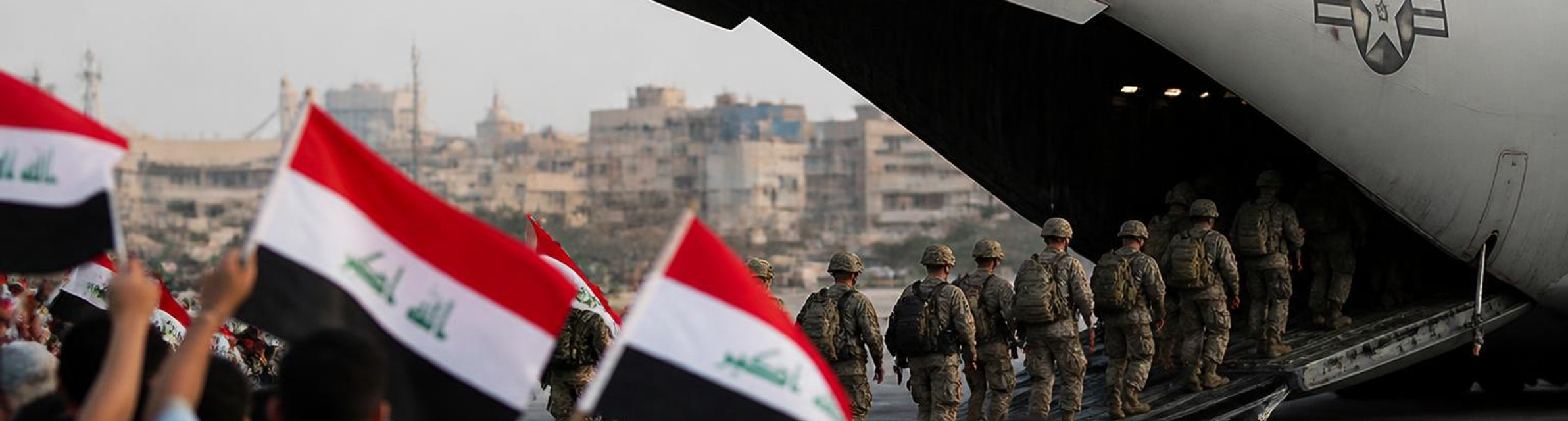 US troops complete withdrawal from Iraq as Baghdad declares national holiday