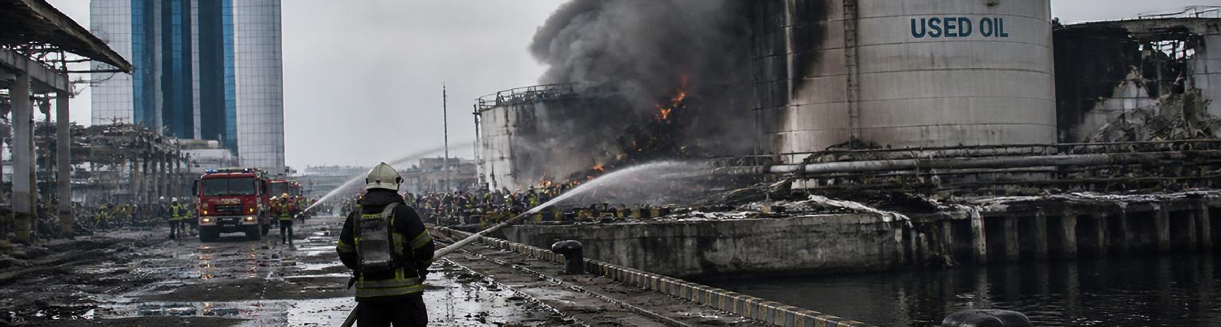 Russia launches major strikes on Ukrainian port infrastructure and fuel facilities in Odesa Region