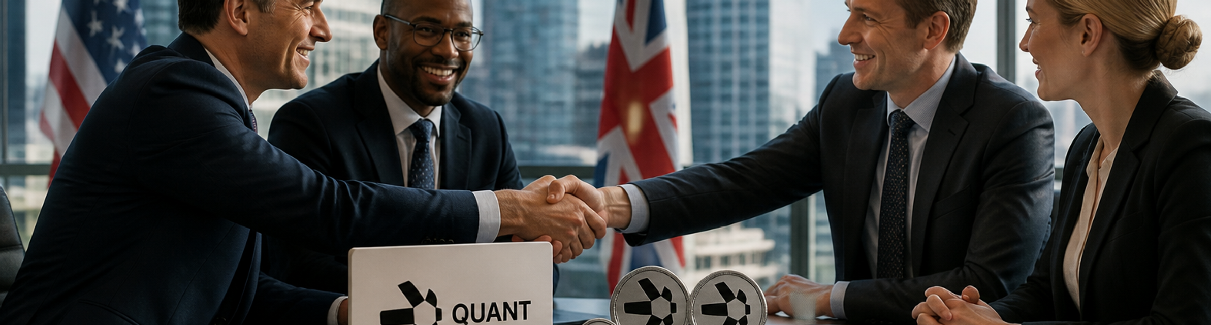Quant surges 300% after winning tokenized deposit deals with major US and UK banks