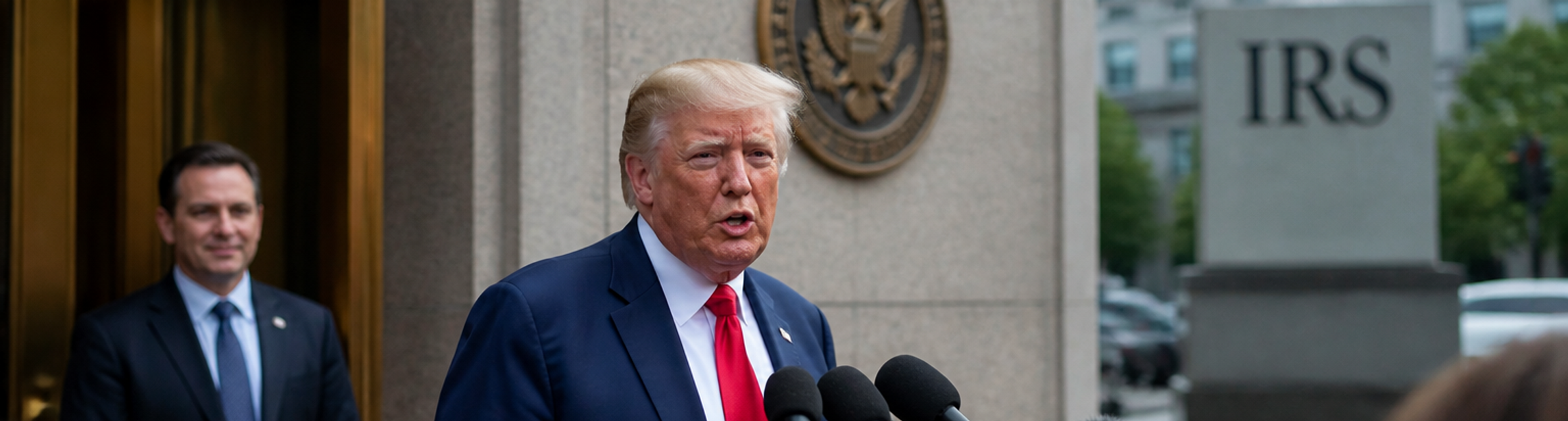 Justice Department sued over Trump IRS audit immunity shield