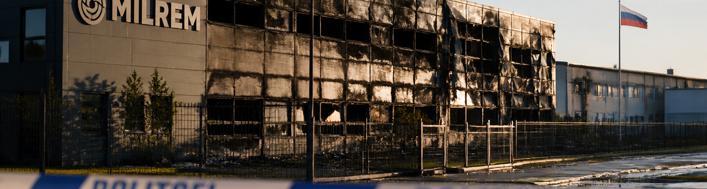 Estonia blames Russia for arson attack on defense company supplying Ukraine